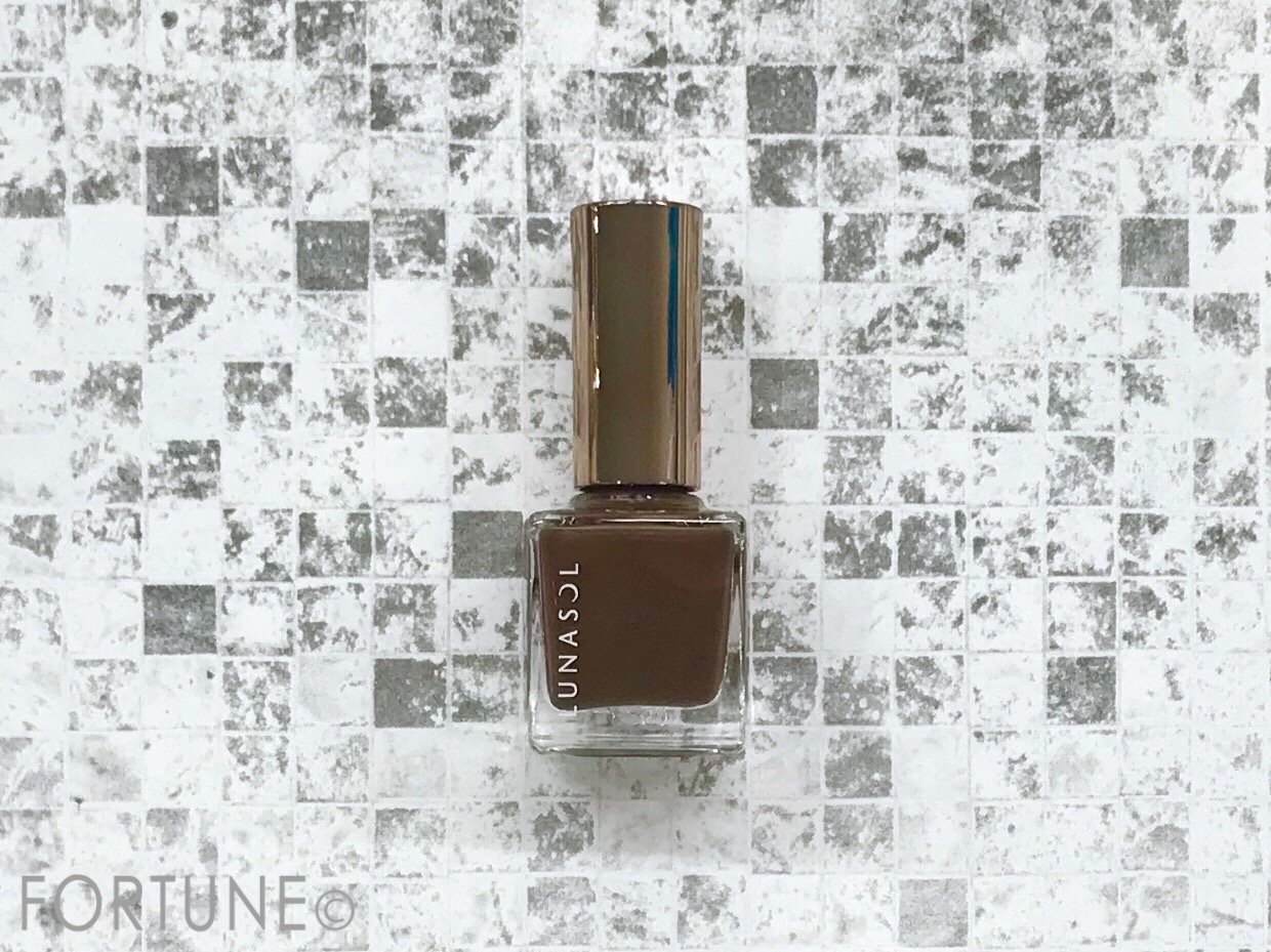 LUNASOL（ルナソル）　「憬浄化。」　ネイルフィニッシュN　チャコールブラウン