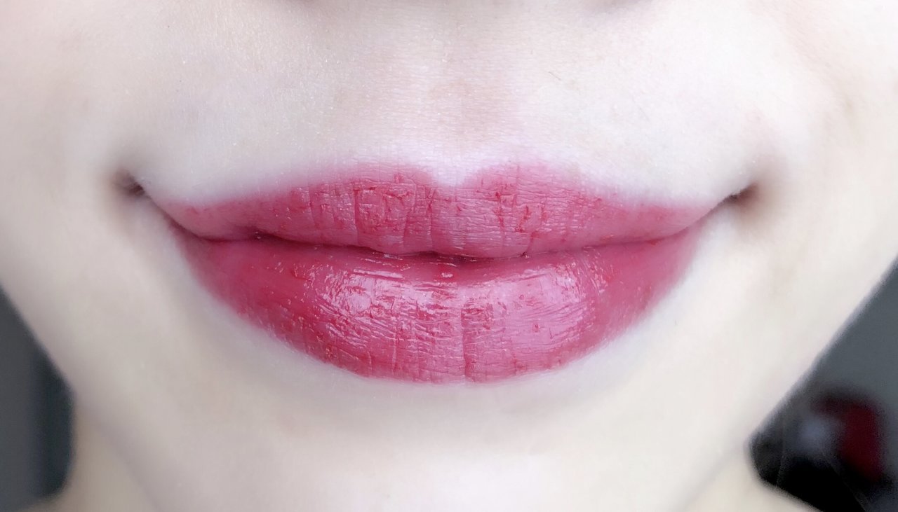 自撮り ダレノガレ明美 ハーフメイク リップ
