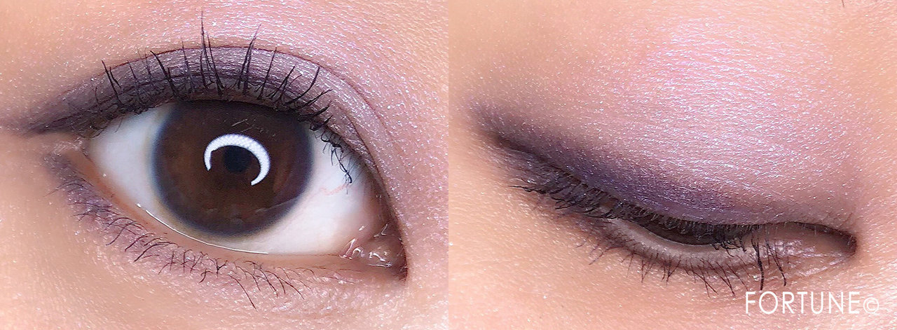 2018秋新作コスメ　NARS「クワッドアイシャドー」新色　3973　使用感