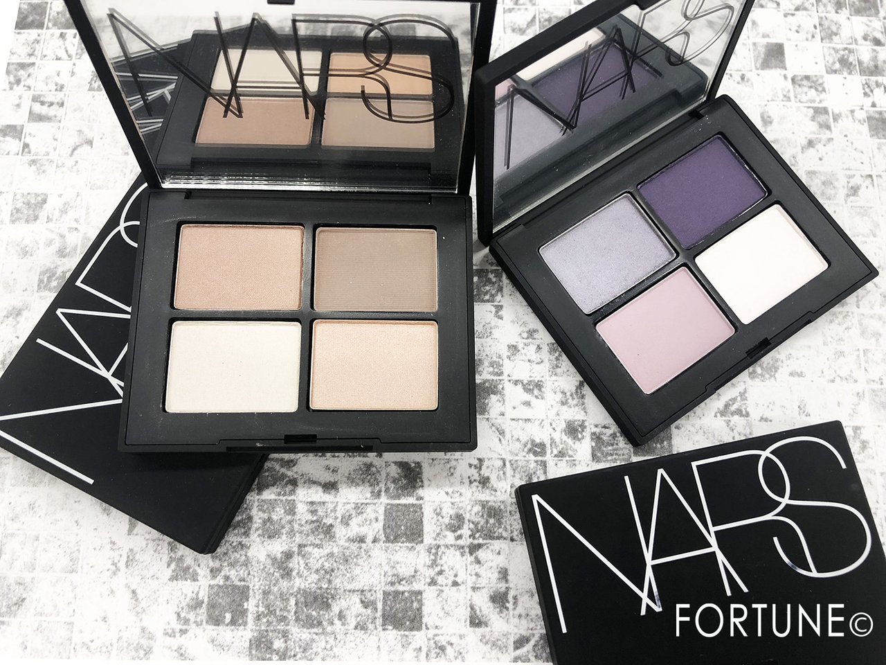 2018秋新作コスメ　NARS「クワッドアイシャドー」新色　EC限定9/21（金）発売