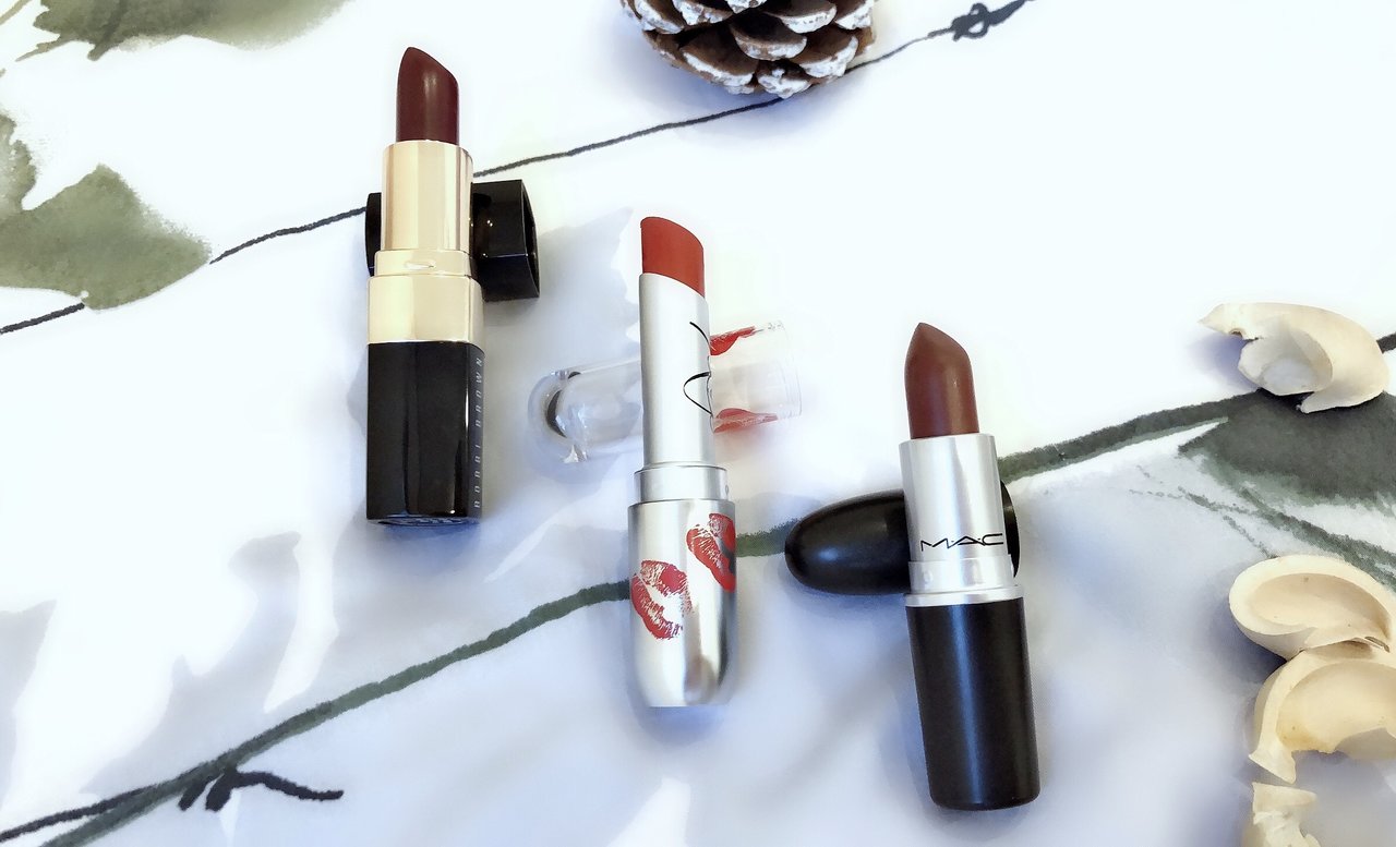 ブラウン系リップ