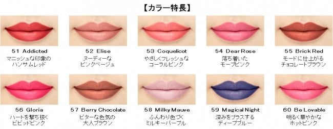 kiss　キス　2018秋　ヴェールリッチルージュ マット　カラー