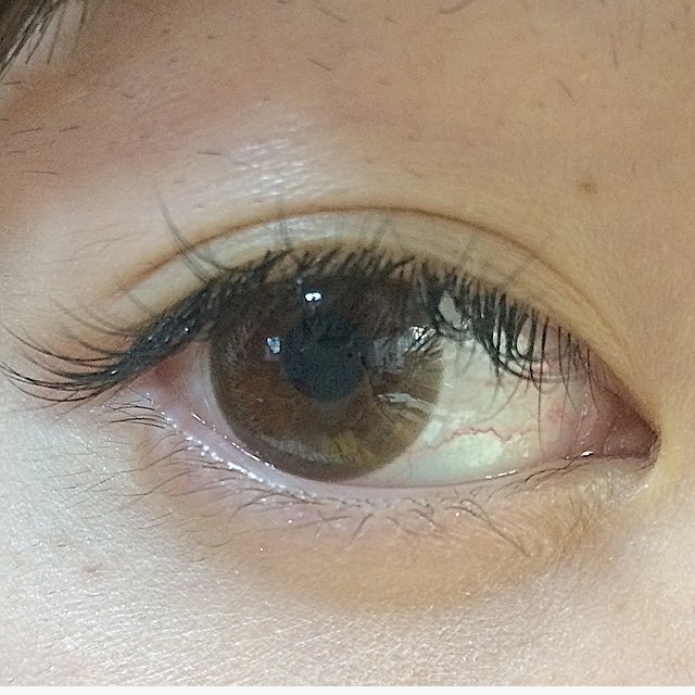 アイメイク　アイシャドウ　ビフォー