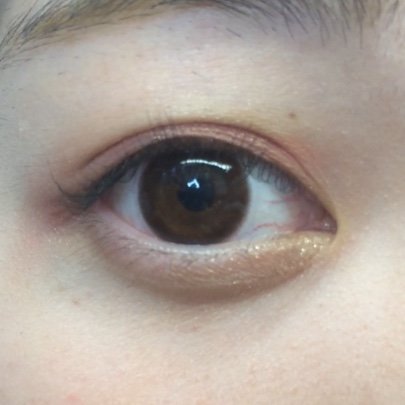 アイメイク　秋メイク　赤メイク　エチュードハウス　ルックアットマイアイズ