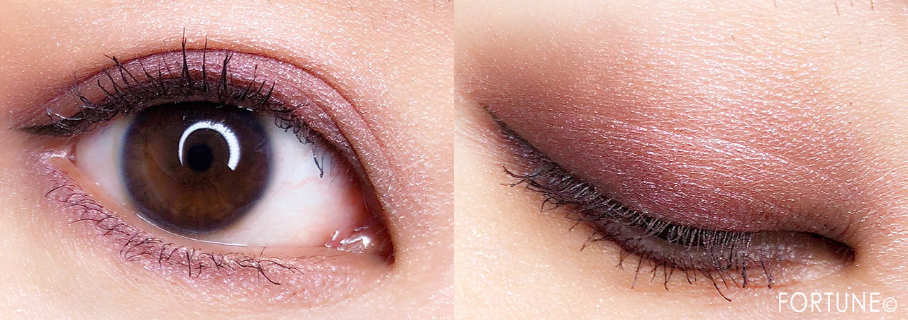 《2018冬新作コスメ》ケイト　ダークローズシャドウ　PU-1　使用感