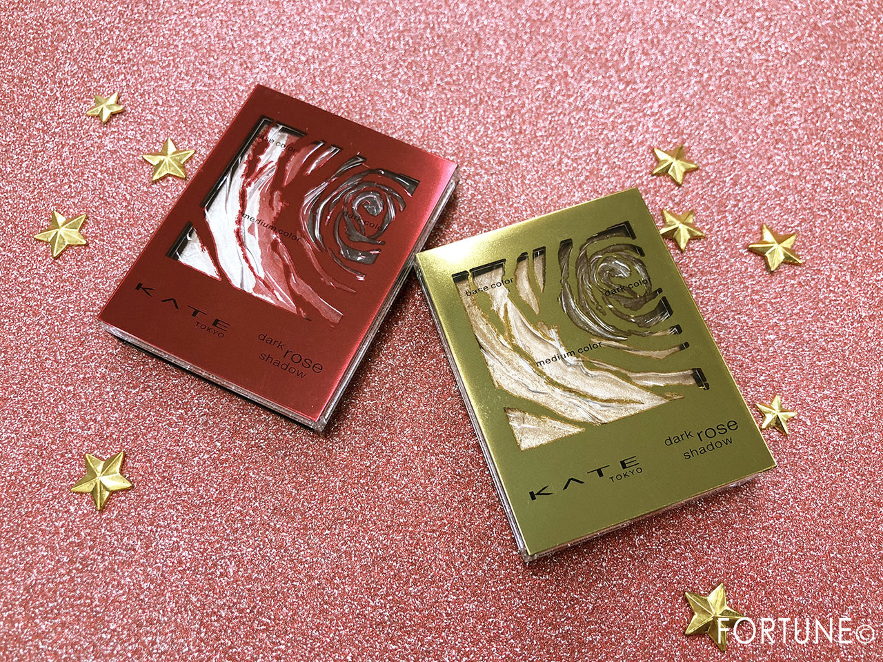KATE（ケイト）　2018クリスマス「ダークローズアイシャドウ」限定色　BR-2　RD-2