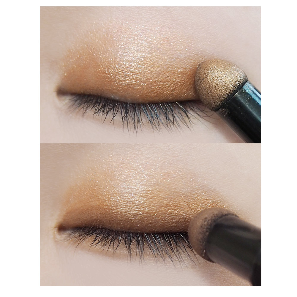 (自撮り)パウダーチップアイカラー