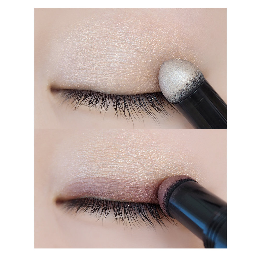 (自撮り)パウダーチップアイカラー