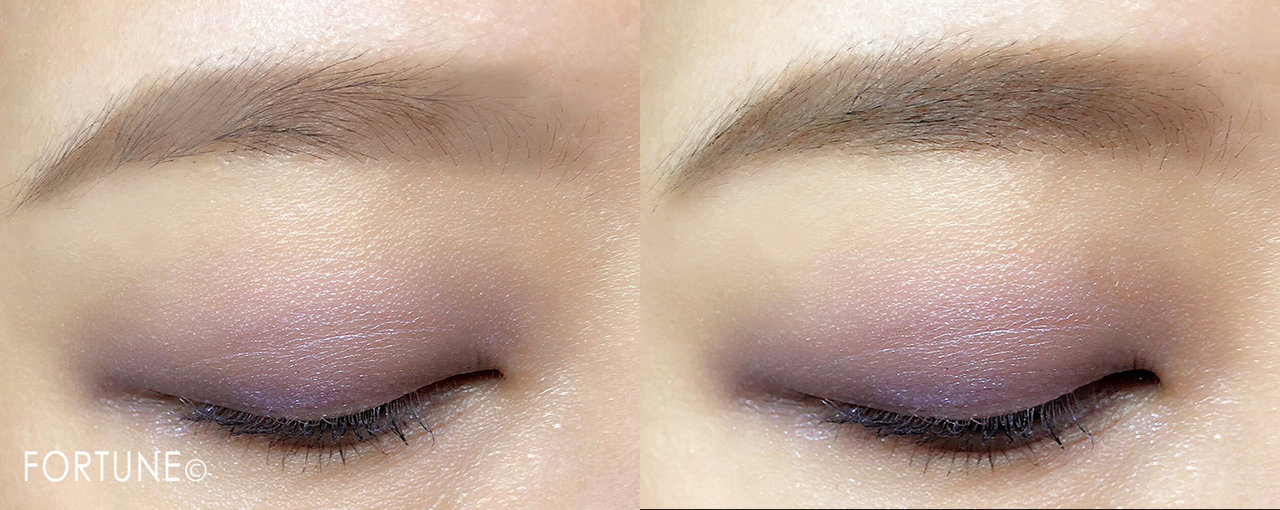 キャンメイク　カラーチェンジアイブロウ新色アッシュブラウン　使用感