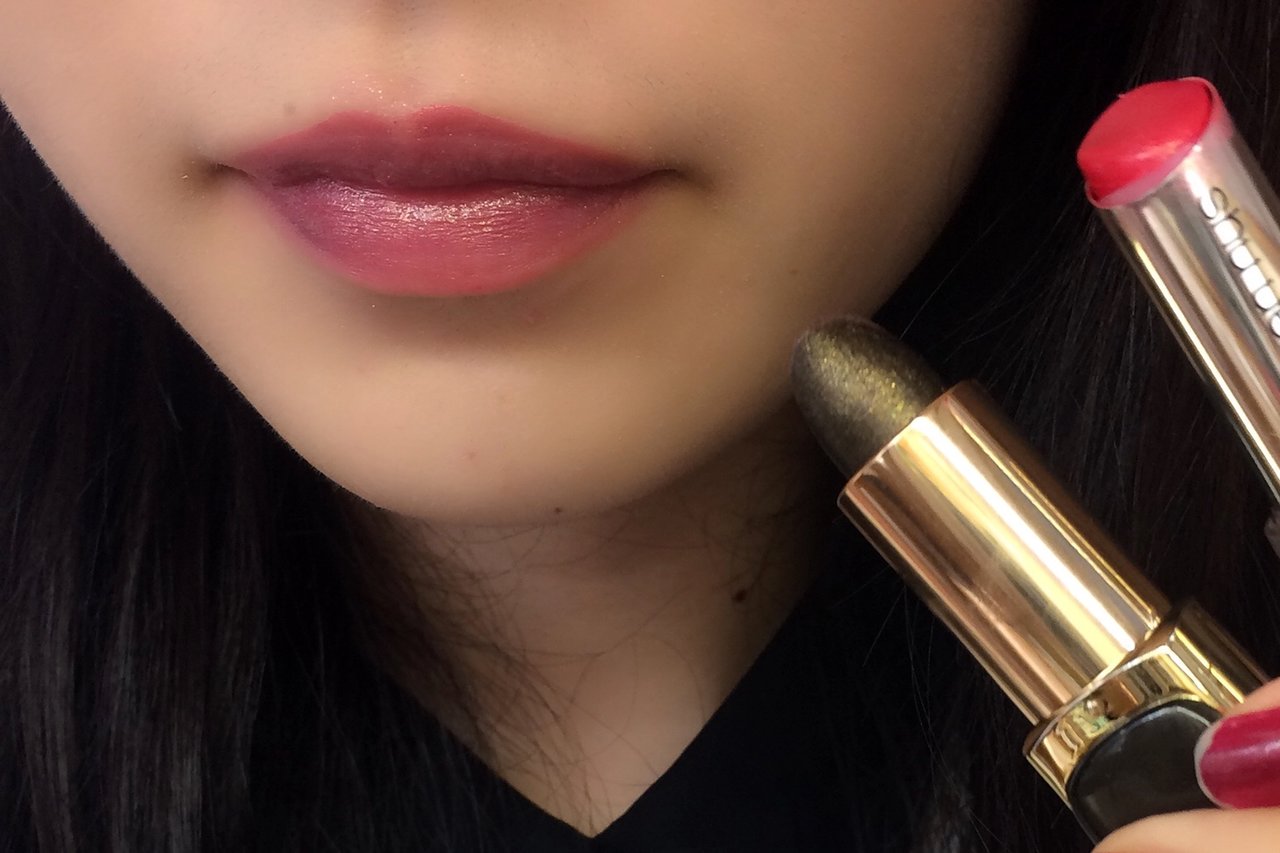 リップ　赤リップ