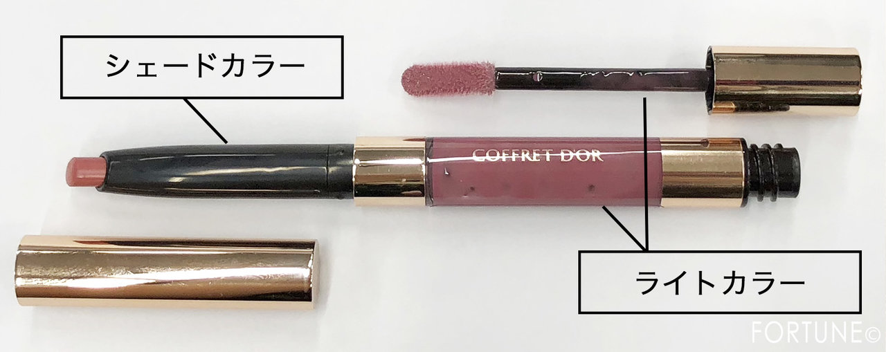 コフレドール《2018秋冬新作》コントゥアリップデュオ　シェードカラーとライトカラー
