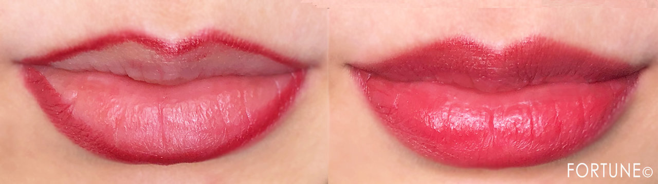 コフレドール《2018秋冬新作》コントゥアリップデュオ　シェードカラー使い方