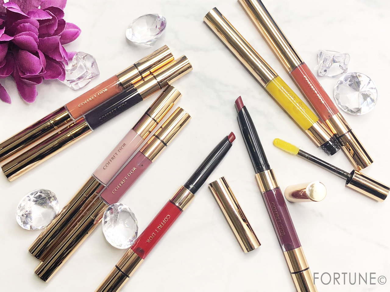 コフレドール《2018秋冬新作》コントゥアリップデュオ　カラーバリエーション　価格