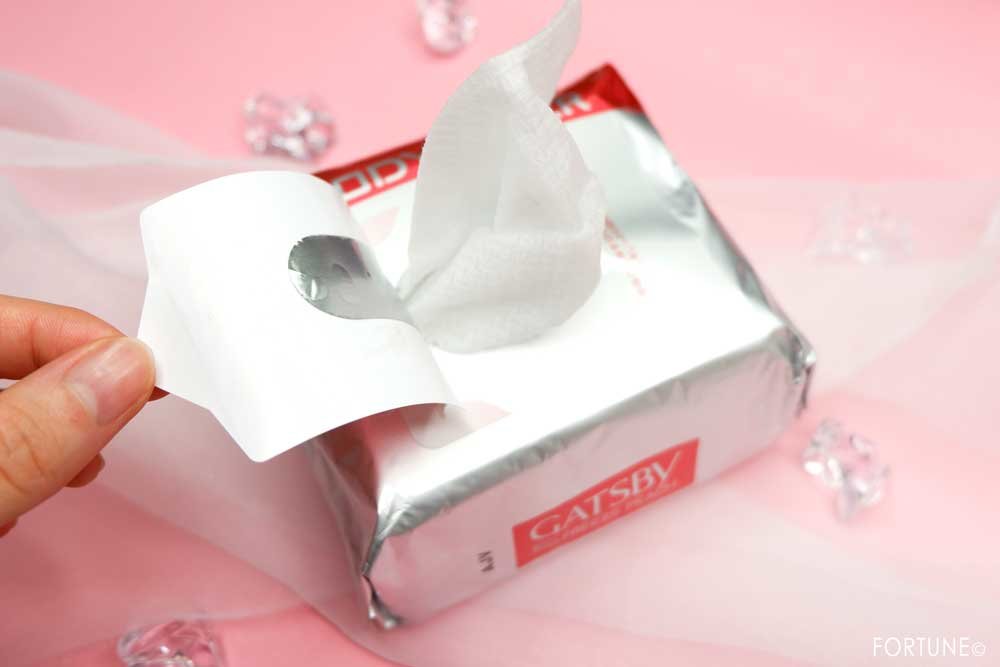 ギャツビー　ボディペーパー フリーズピーチ