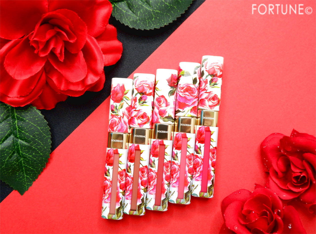 ドルチェ＆ガッバーナ（D&G／ドルガバ）　2018冬新作「ドルチェシモマットリキッド リップカラー」