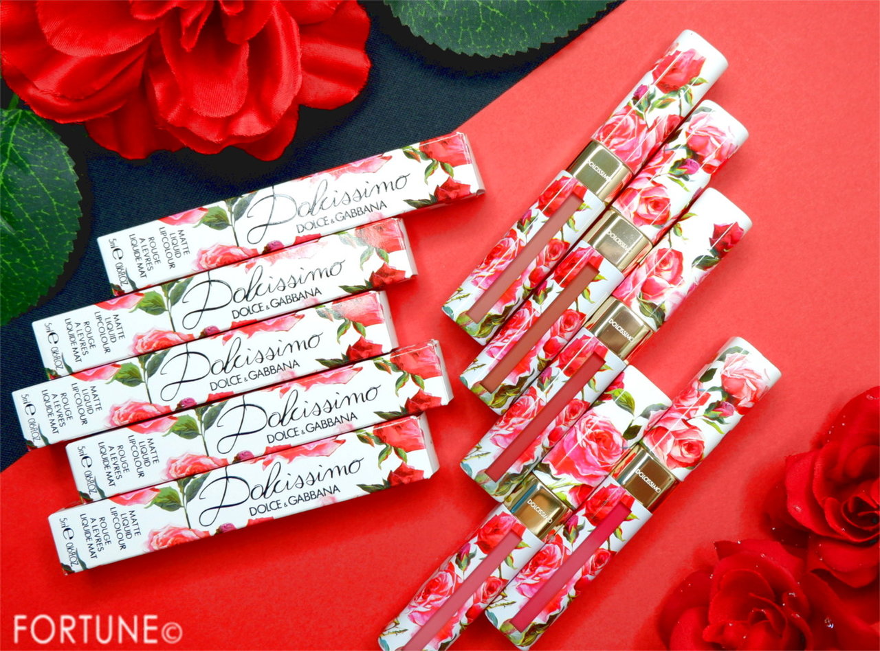 ドルチェ＆ガッバーナ（D&G／ドルガバ）　2018冬新作「ドルチェシモマットリキッド リップカラー」
