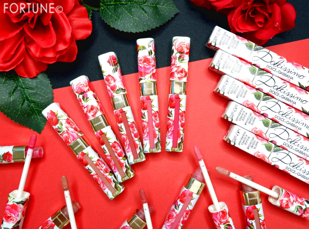 ドルチェ＆ガッバーナ（D&G／ドルガバ）　2018冬新作「ドルチェシモマットリキッド リップカラー」