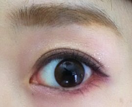 ディオール　ショック　ブラウン　レッド