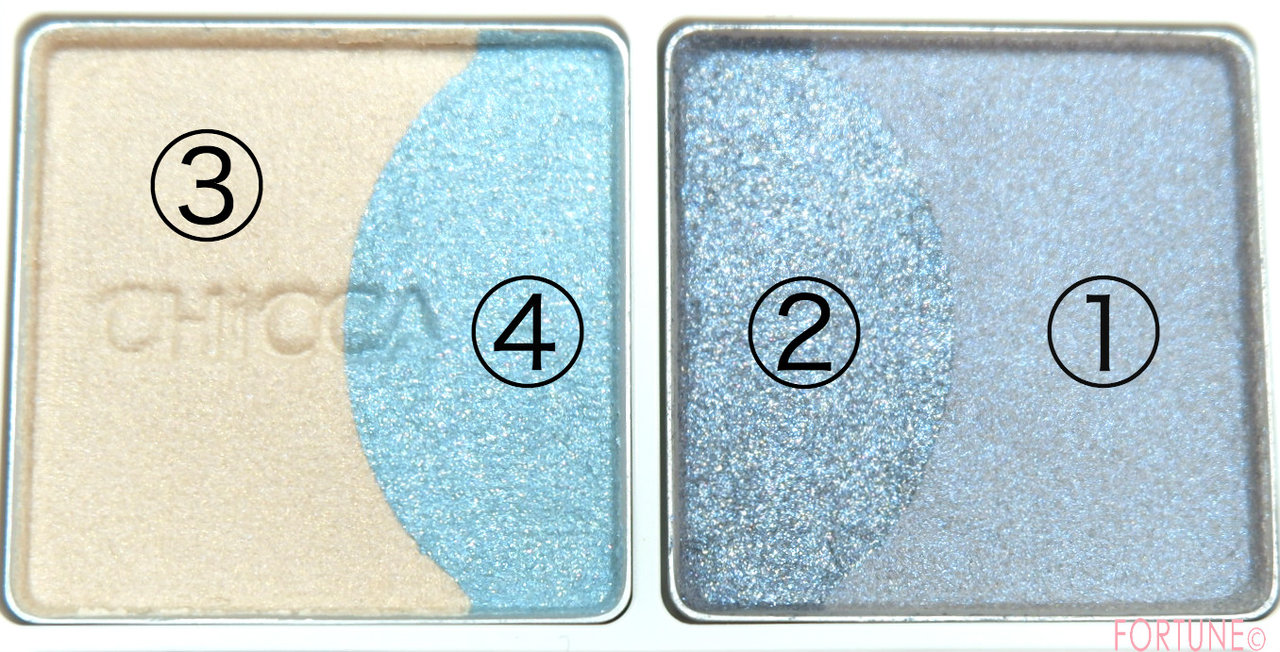 キッカ フローレスグロウ リッドテクスチャー アイシャドウ　EX09 フォーゲットミーノット(限定色)