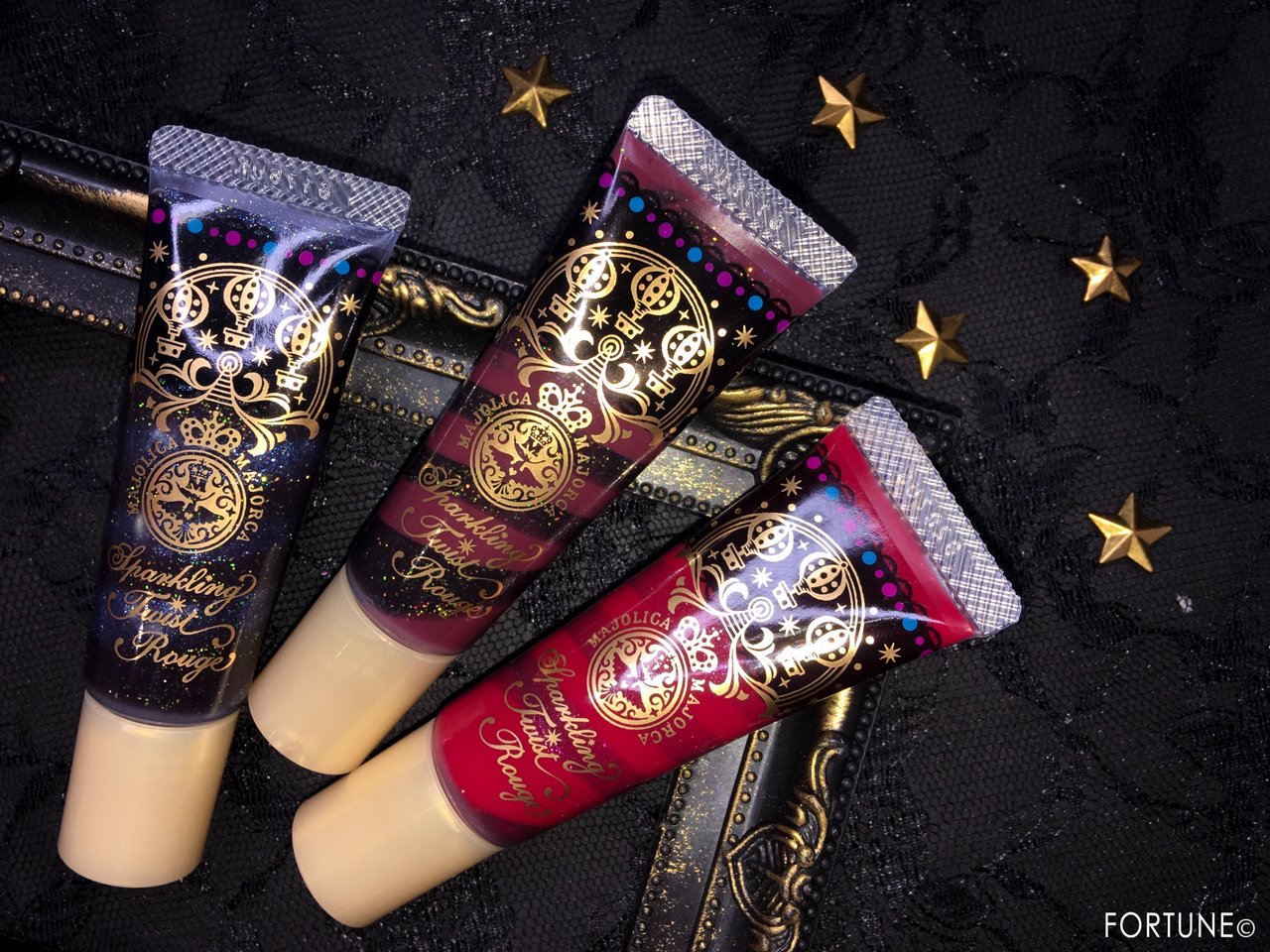 プチプラコスメ マジョリカ マジョルカ2018冬新作 スパークリングツイストルージュ