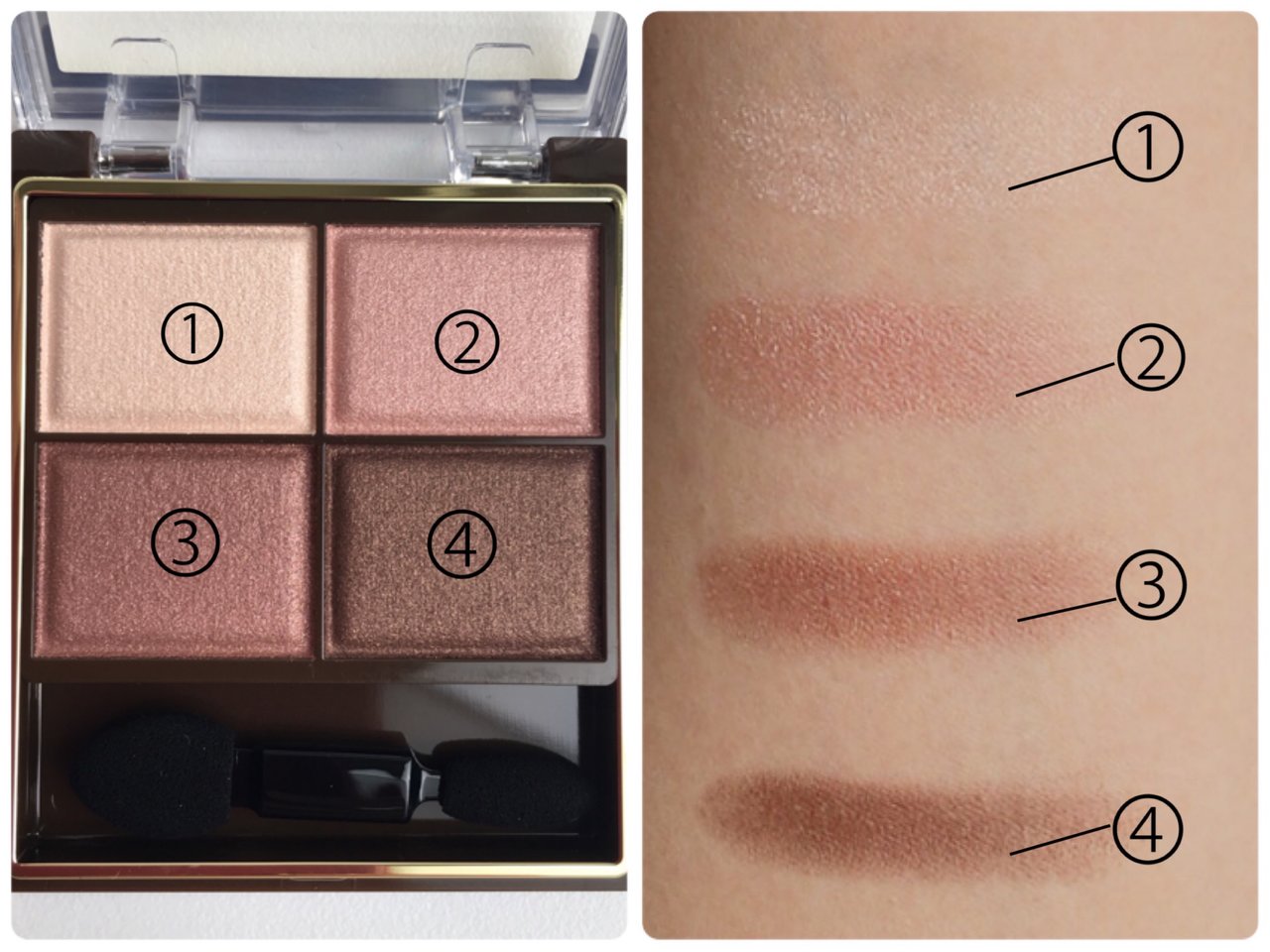 エクセル スキニーリッチシャドウ  SR06 センシュアルブラウン