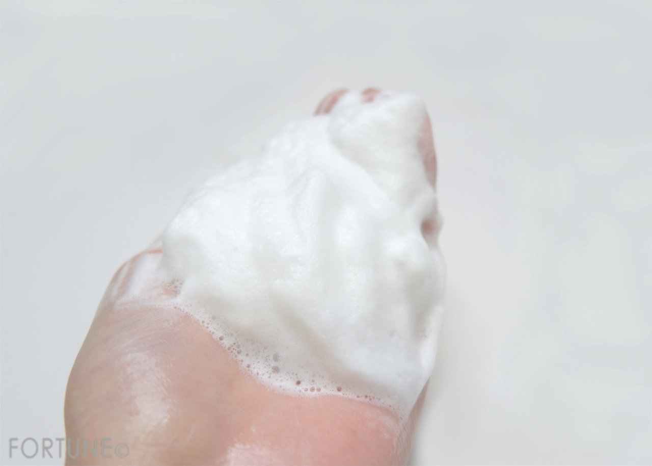 プリマモイスト　フェイシャルウォッシュⅠ　泡立て後