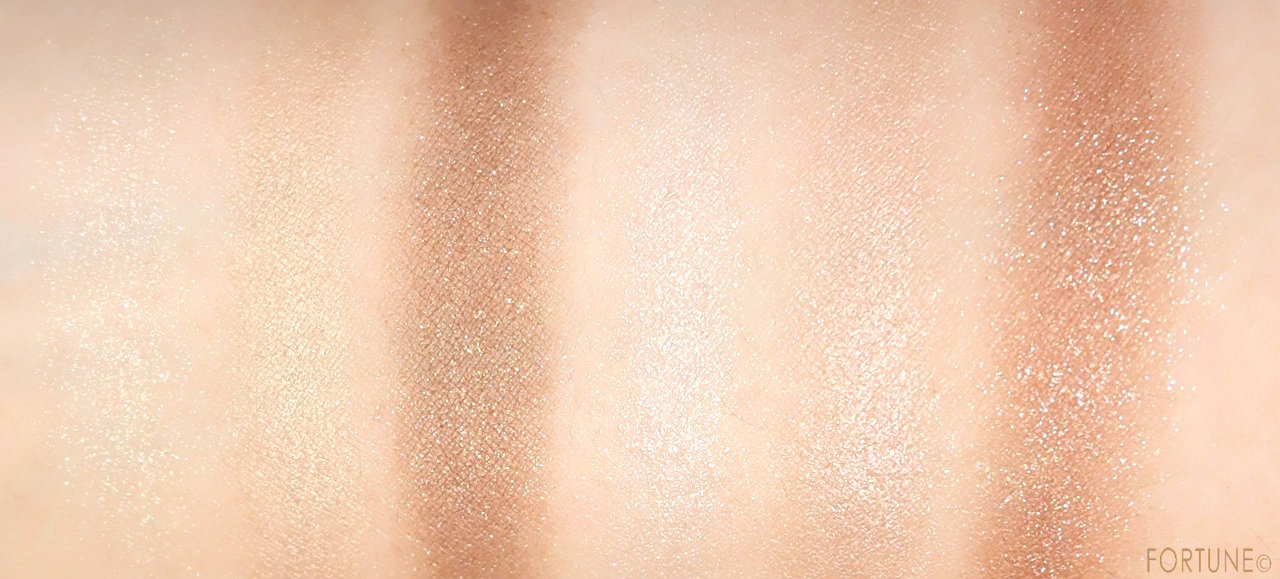 2019春新作　ザ ベージュ　ルナソル ベージュニュアンスアイズ　スウォッチ