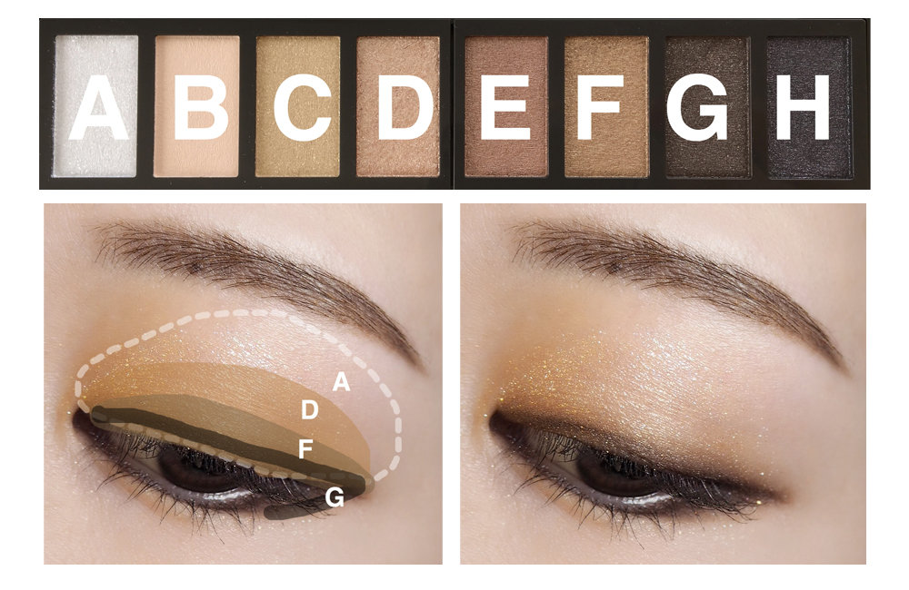 (自撮り)グラマラスリッチアイパレット