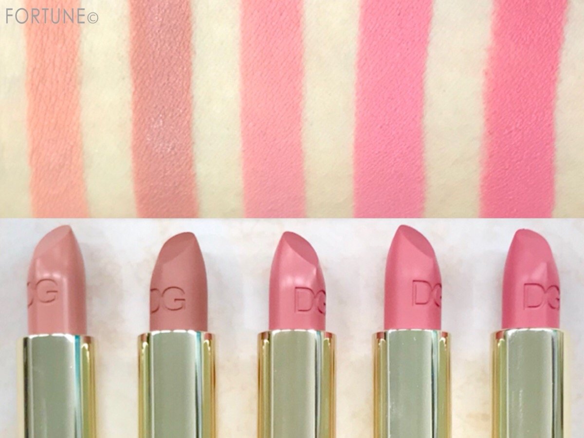 ドルチェ＆ガッバーナ「ドルチェ マット リップスティック」　スウォッチ