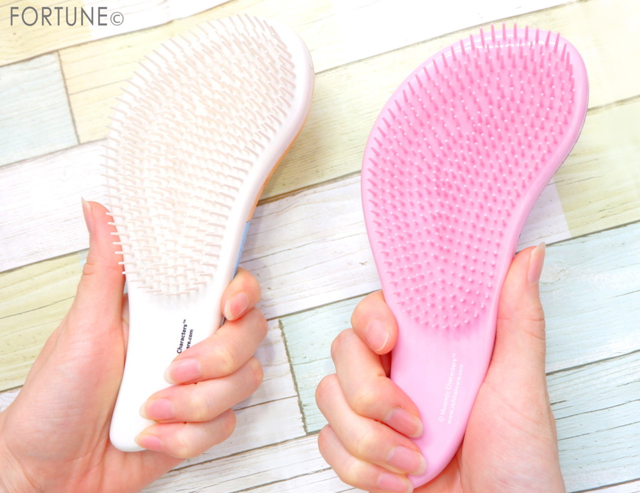 北欧オリジナルデザイン「リッチ ムーミン デタングリング ヘアブラシ」