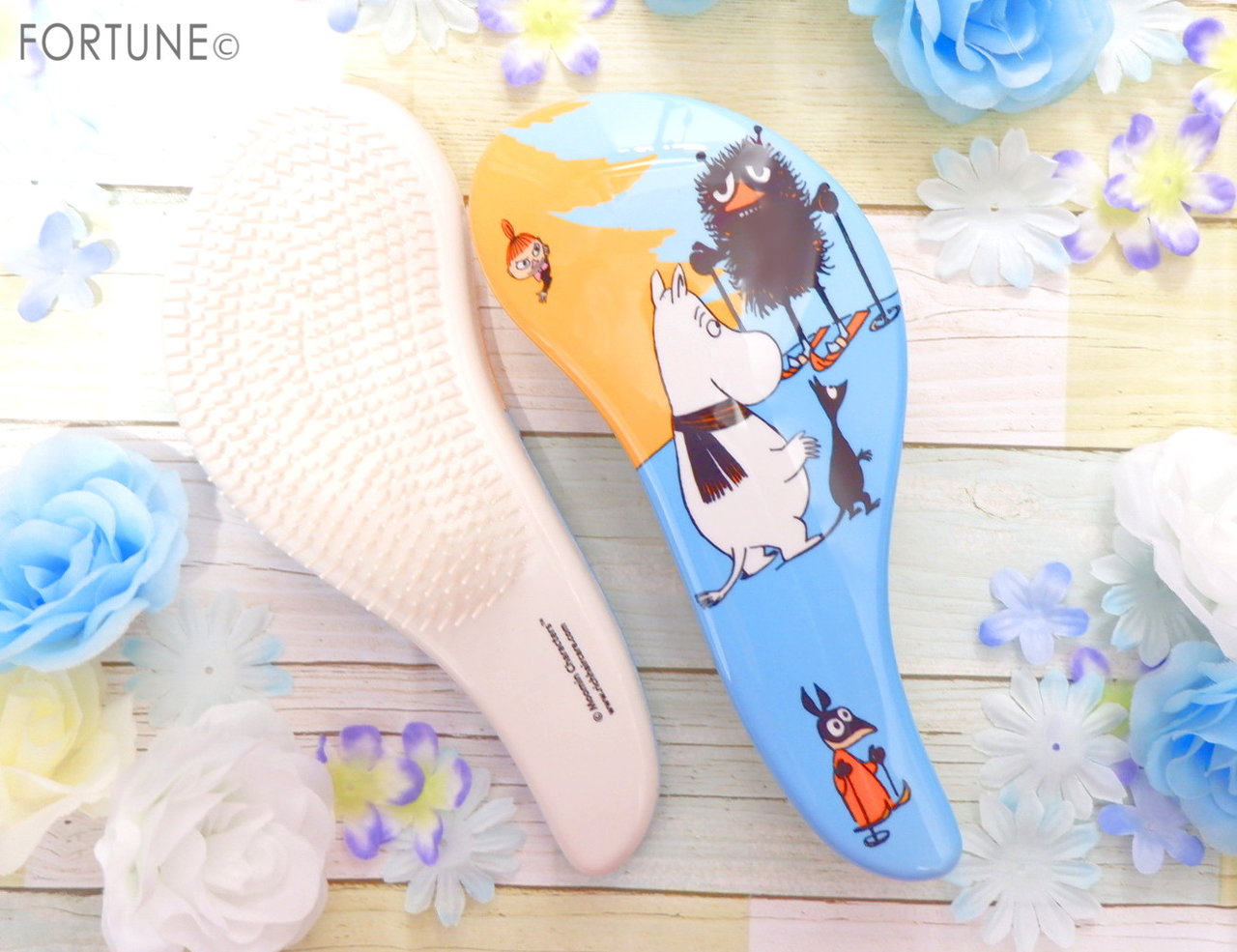 北欧オリジナルデザイン「リッチ ムーミン デタングリング ヘアブラシ」　DAY