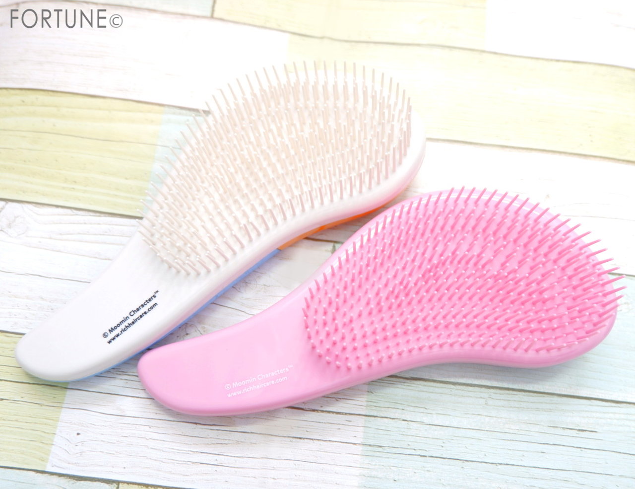 北欧オリジナルデザイン「リッチ ムーミン デタングリング ヘアブラシ」