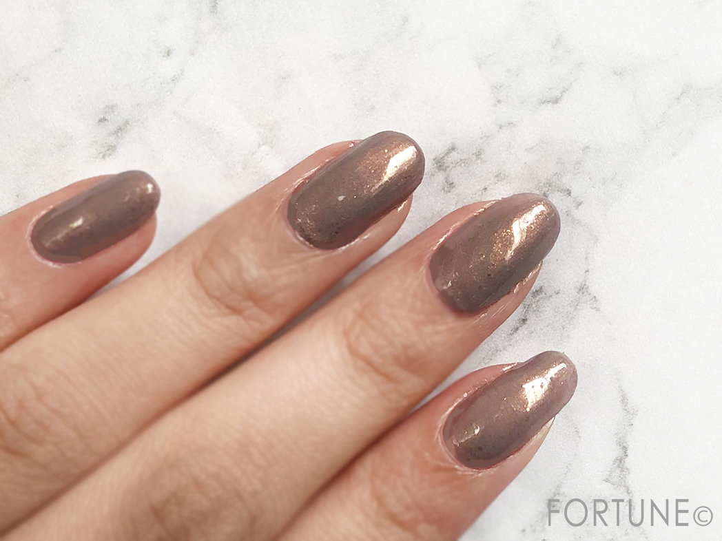 ジーニッシュマニキュア限定色「38 スパイスアップ」使用感