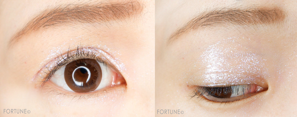 「ビニールメイクアップ」　S ビニールラスターアイズ　クリアオパール