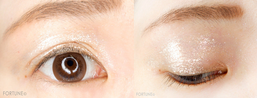 「ビニールメイクアップ」　S ビニールラスターアイズ　クリアベージュ