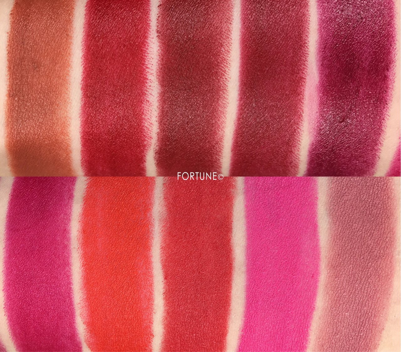 NARS（ナーズ）リップスティック／セミマット スウォッチ