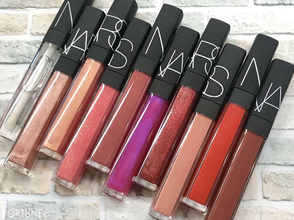 NARS「リップグロス N」人気10色”をレビュー