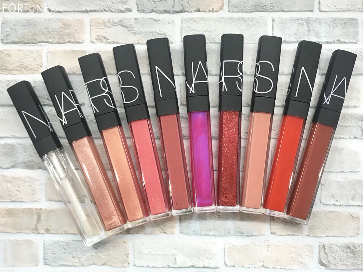 NARS「リップグロス N」スムースな使用感と、快適なつけ心地