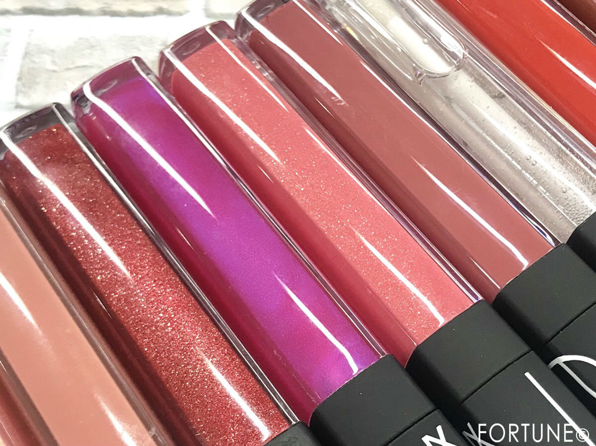 NARS「リップグロス N」多彩なカラーラインナップ
