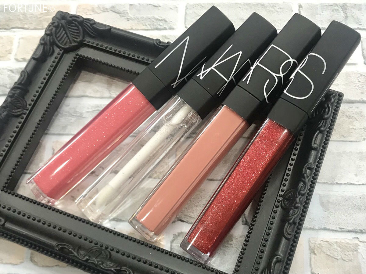 NARS「リップグロス N」シルキーなテクスチャー