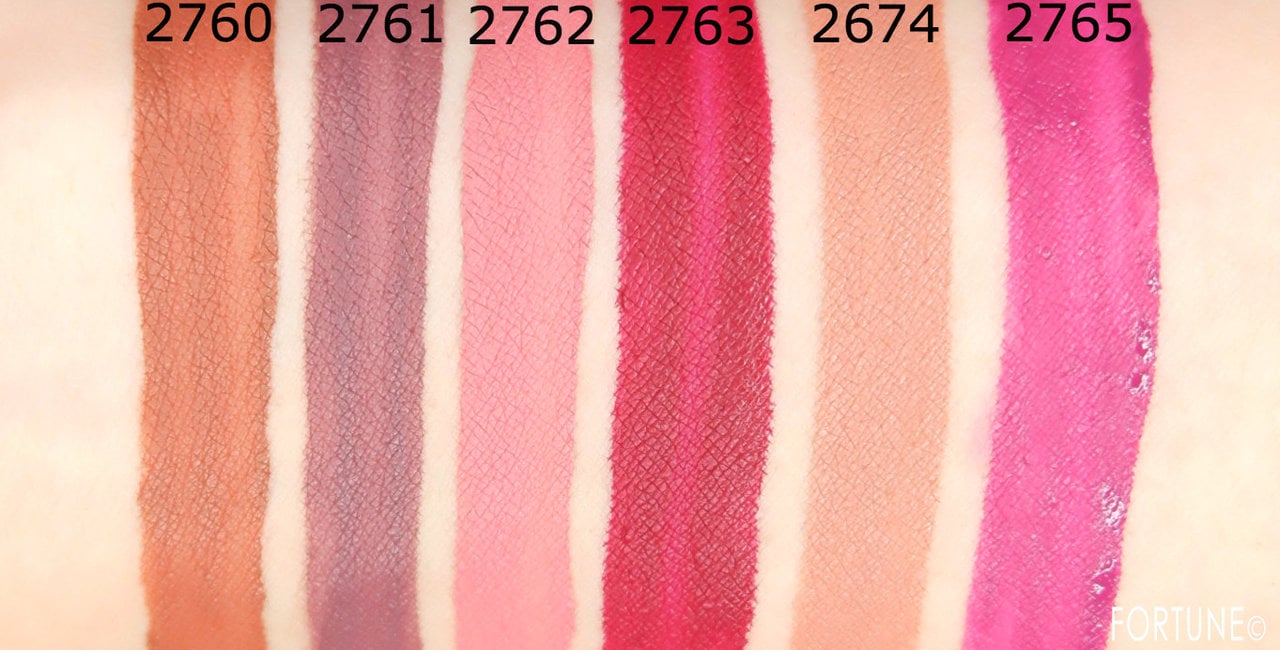 NARS(ナーズ) パワーマットリップピグメント　スウォッチ