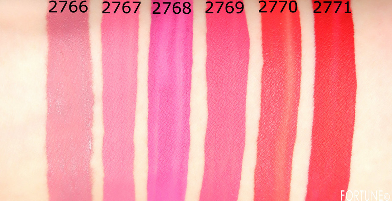 NARS(ナーズ) パワーマットリップピグメント　スウォッチ