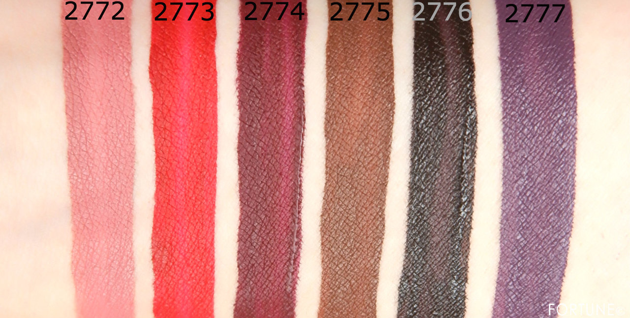 NARS(ナーズ) パワーマットリップピグメント　スウォッチ