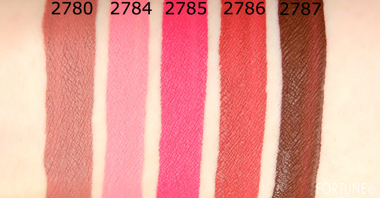 NARS(ナーズ) パワーマットリップピグメント　スウォッチ