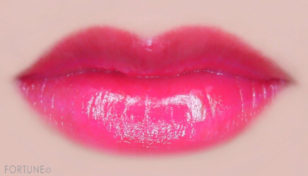 ラビオッテ「フロマンスリップカラーシャイン」　PK01 ピンクダリア　使用感