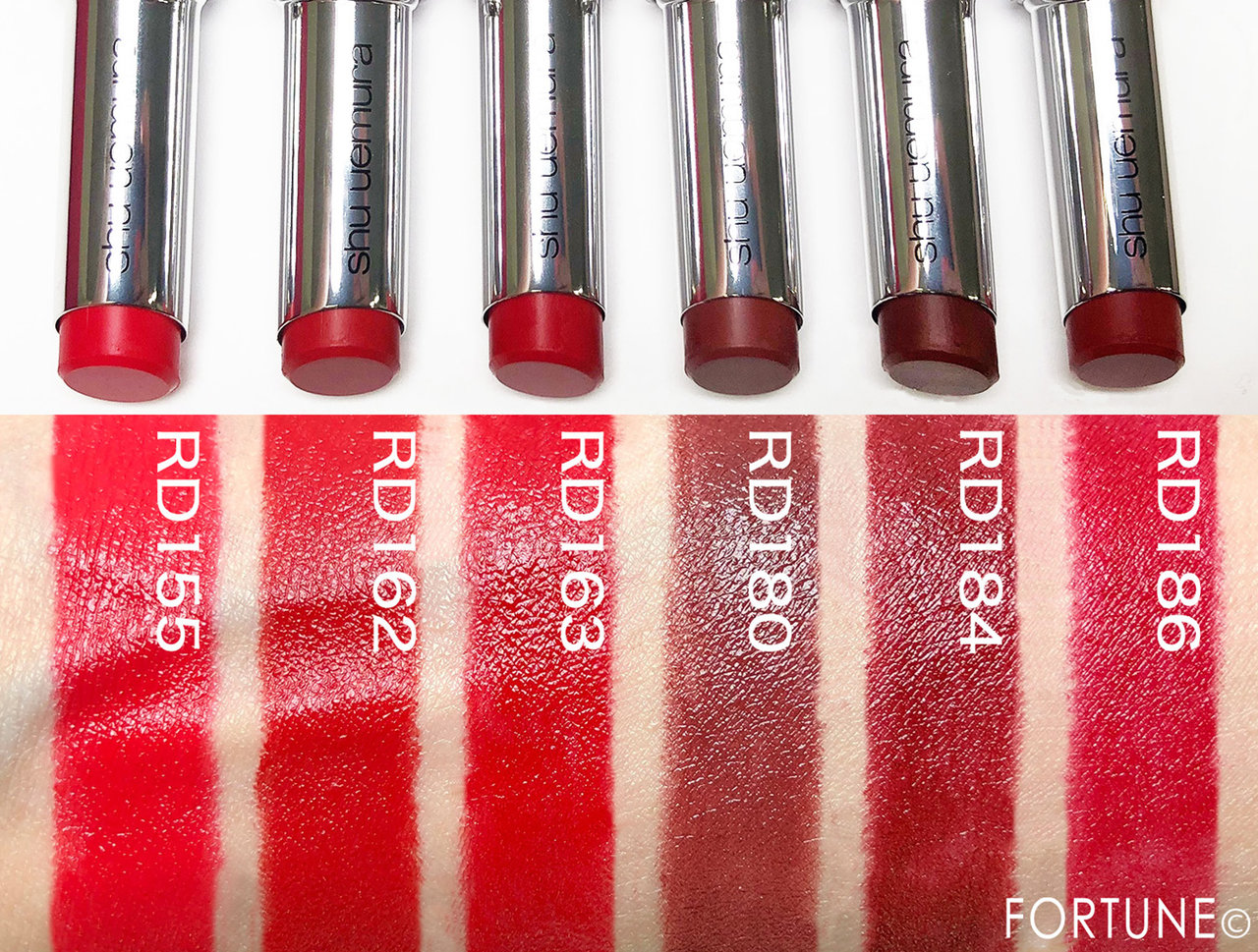 shu uemura（シュウ ウエムラ）ルージュ アンリミテッド新色レッド系