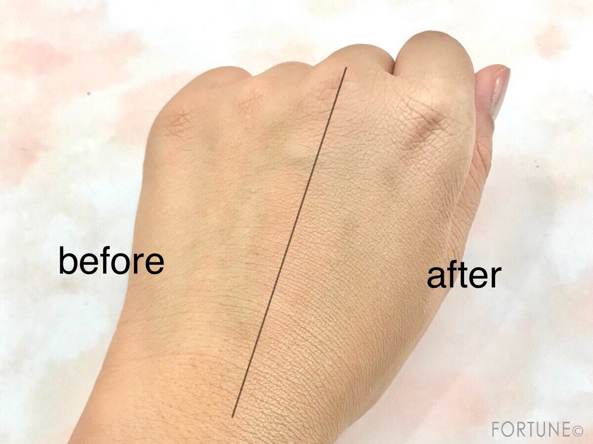 ルナソル「グロウイングヴェールフィニッシュ」　パウダー　使用感