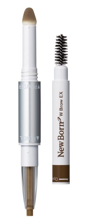 ニューボーン ＷブロウEX N B12 グレージュブラウン アイブロウ　ペンシル　ブラシ　パウダー