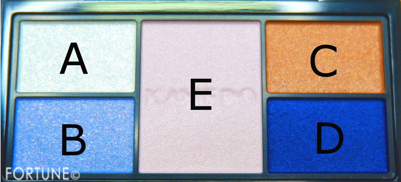 カネボウ 2019春新作「セレクションカラーズアイシャドウ」＃ 08 Crystal Blue