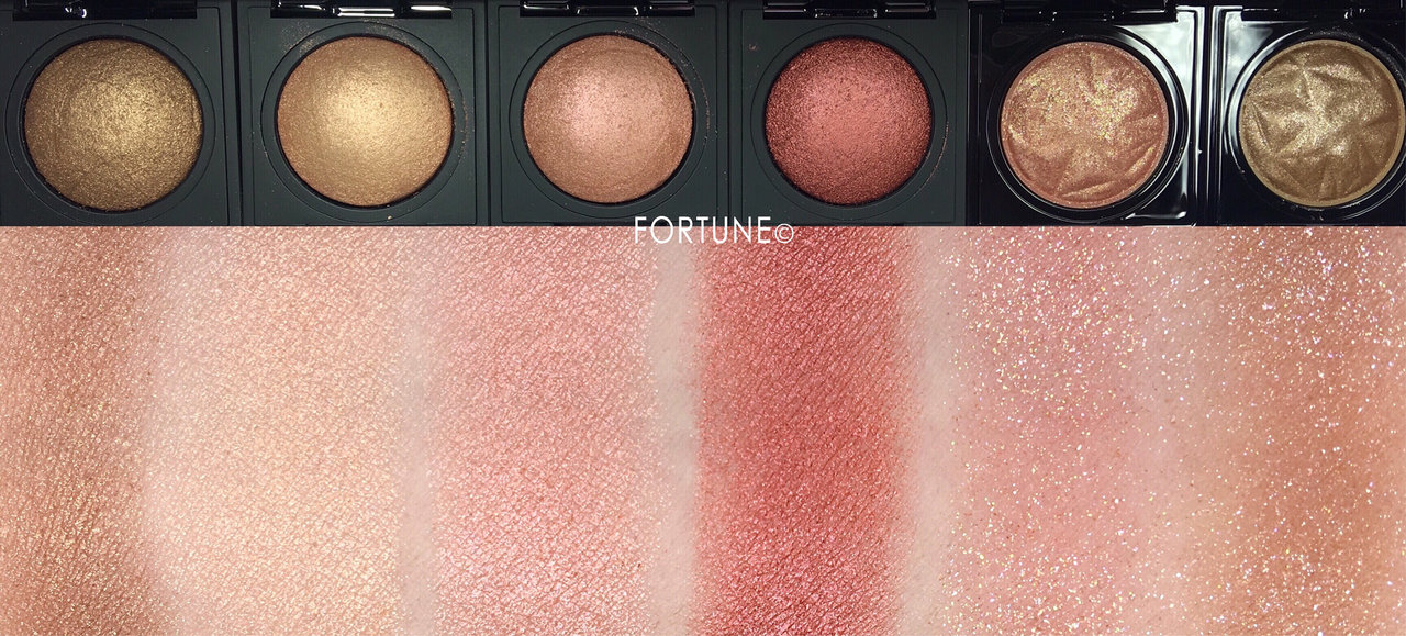 韓国コスメ CLIO（クリオ）プリズム エア アイシャドウ スウォッチ